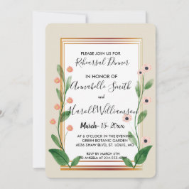 Klassiek & Elegant verfijnd repetitiediner Kaart