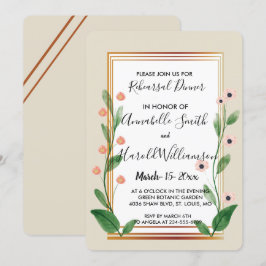 Klassiek & Elegant verfijnd repetitiediner Kaart