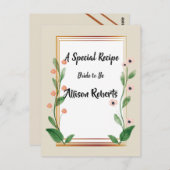 Klassiek & Elegant verfijnd Vrijgezellenfeest Briefkaart (Voorkant / Achterkant)