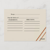 Klassiek & Elegant verfijnd Vrijgezellenfeest Briefkaart (Achterkant)