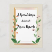 Klassiek & Elegant verfijnd Vrijgezellenfeest Briefkaart (Voorkant)