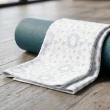 Klassiek elegante blauwe toile patroon
