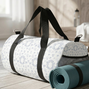 Klassiek elegante blauwe toile patroon plunjezak