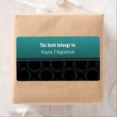 Klassiek elegante cirkels etiket (Insitu)