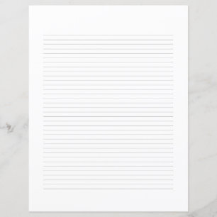 Klassiek Elege Schrift Monogram Briefpapier