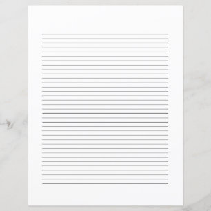 Klassiek Elegeant Monogram Script Briefpapier