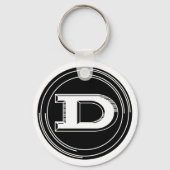 Klassiek embleem van de Datsun Sleutelhanger (Voorkant)