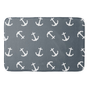 Klassiek en elegant Nautical Anchor Patroon Badmat