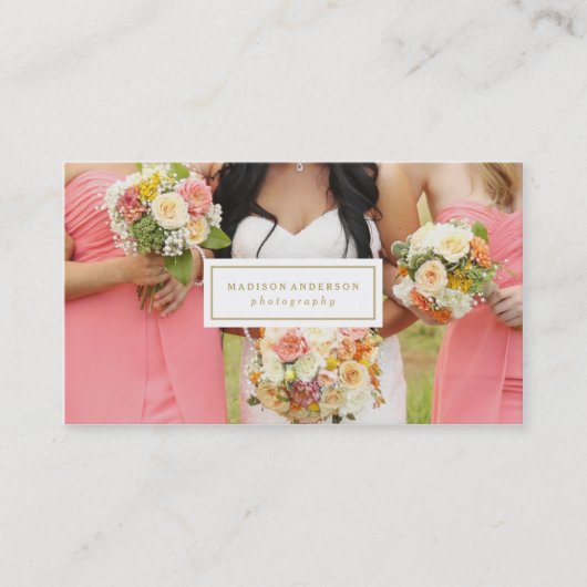 Klassiek en schoon | Visitekaartjes (Voorkant)