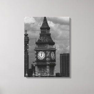 Klassiek Engeland Londen postkantoor toren Big ben Canvas Afdruk
