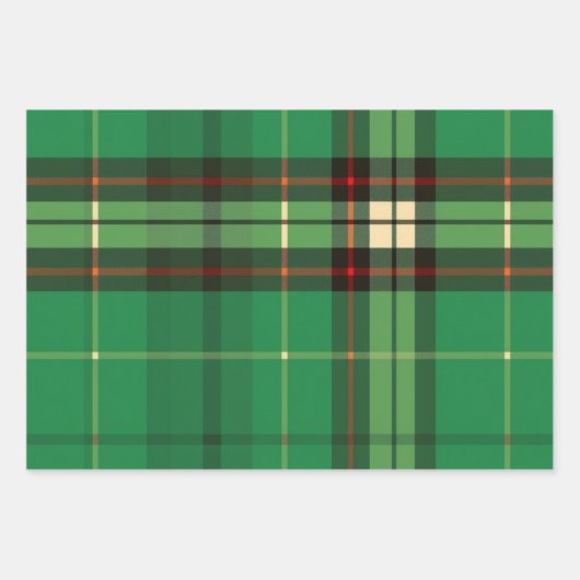 Klassiek Engels Folk Plaid Wrapping Paper (Voorkant 2)