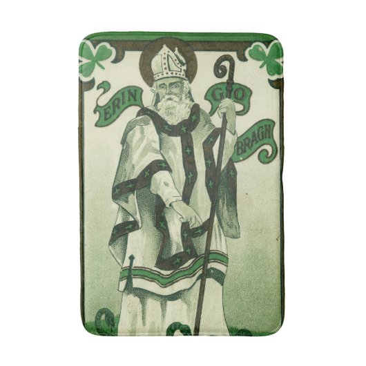 Klassiek - Erin Go Bragh - St. Patrick's Groeten Badmat (Voorkant Verticaal)