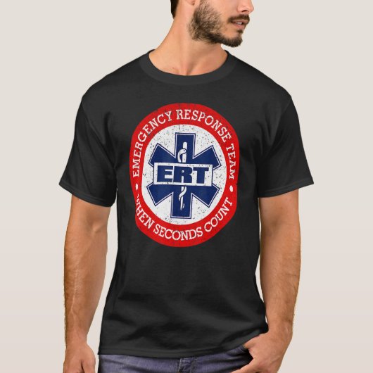 Klassiek Ert Emergency Response Team T-shirt (Voorkant)