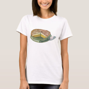 Klassiek eten, citroen meringue taart dessert t-shirt