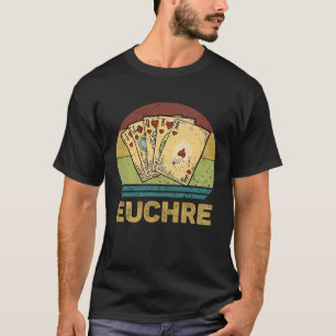 Klassiek Euchre kaartspel T-shirt