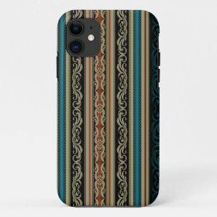 Klassiek Europees Stripe  Patroon Case-Mate iPhone Case