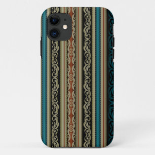 Klassiek Europees Stripe  Patroon Case-Mate iPhone Case