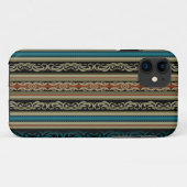 Klassiek Europees Stripe Patroon Case-Mate iPhone Case (Achterkant (horizontaal))