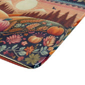 Klassiek Fair Isle herfst Snijplank (Hoek)