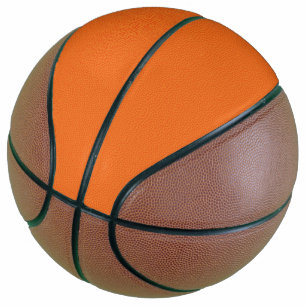 Klassiek formeel ontwerp op basketbal in wedstrijd