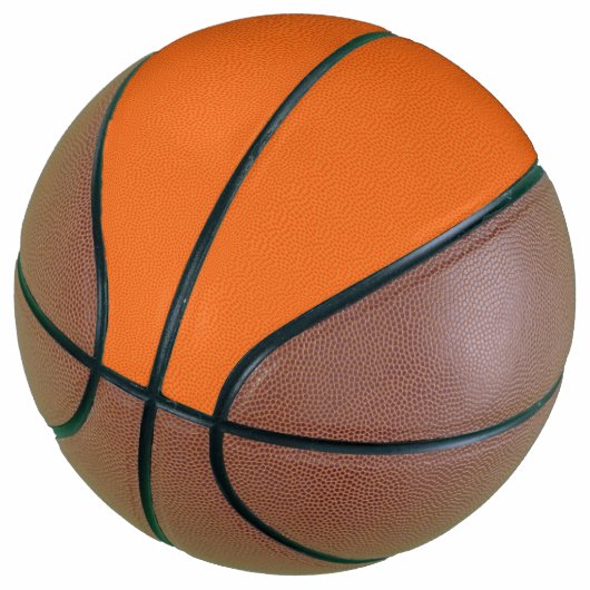 Klassiek formeel ontwerp op basketbal in wedstrijd (Schuin)