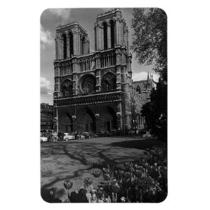 Klassiek Frankrijk Parijs Notre Dame Kathedraal 19 Magneet
