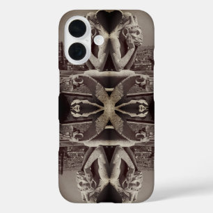 Klassiek Frankrijk Parijs Notre Dame Kathedraal de iPhone 16 Hoesje