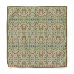 Klassiek  Frans bloemmotief Bandana