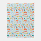 Klassiek FRIENDS™-pictogrammenpatroon Fleece Deken (Voorkant)