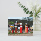 Klassiek gasmuseum briefkaart (Staand voorkant)