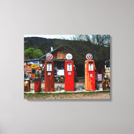 Klassiek gasmuseum, New Mexico Canvas Afdruk