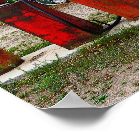 Klassiek gasmuseum, New Mexico Poster (Hoek)