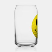 Klassiek geel gezicht golfbal blikvorm glas (Rechts)
