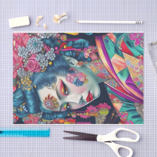 Klassiek Geisha Tissue Papier (Craft)
