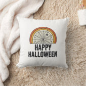 Klassiek Gelukkig Halloween Spinnenweb Vectorontwe Kussen (Deken)