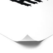 Klassiek Gelukkig Halloween Spinnenweb Vectorontwe Perfect Poster (Hoek)