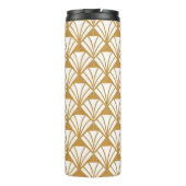Klassiek geometrisch: Art Deco Elegance. Thermosbeker (Achterkant)