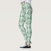Klassiek geometrisch: Art Deco Naadloze Stijl Leggings (Links)