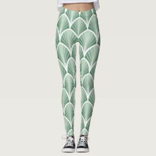 Klassiek geometrisch: Art Deco Naadloze Stijl Leggings