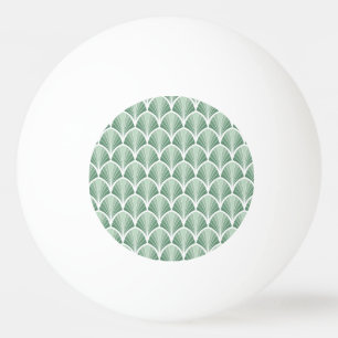 Klassiek geometrisch: Art Deco Naadloze Stijl Pingpongbal