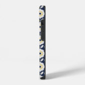 Klassiek geometrisch bloemmotief iPhone hoesje (Linkerkant)