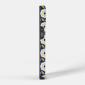 Klassiek geometrisch bloemmotief iPhone hoesje (Rechterkant)