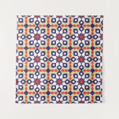 Klassiek geometrisch: naadloos sierontwerp wandkleed (Voorkant (horizontaal))