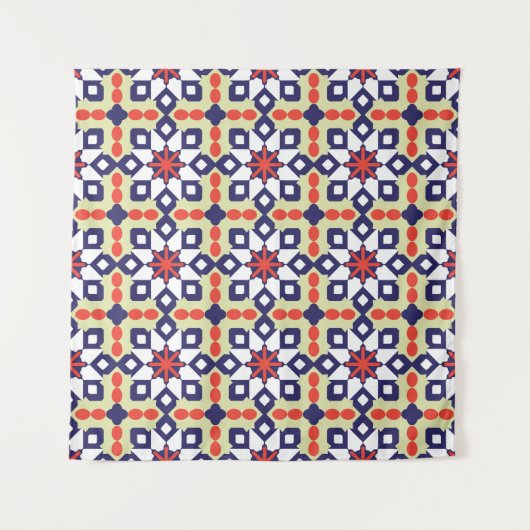 Klassiek geometrisch: naadloos sierontwerp wandkleed (Voorkant)