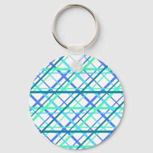 Klassiek geometrisch patroon in vervagen sleutelhanger