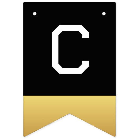 Klassiek gepersonaliseerd Afstuderen Vlaggetjes (Tweede vlag)