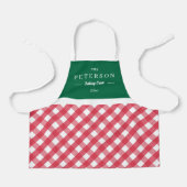 Klassiek gepersonaliseerd Kind Apron Schort (Voorkant)