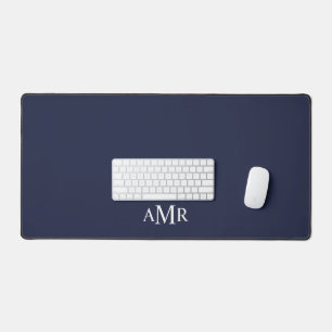 Klassiek gepersonaliseerd monogram bureaumat