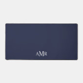 Klassiek gepersonaliseerd monogram bureaumat (Voorkant)