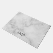 Klassiek gepersonaliseerd monogram deurmat (Schuin)